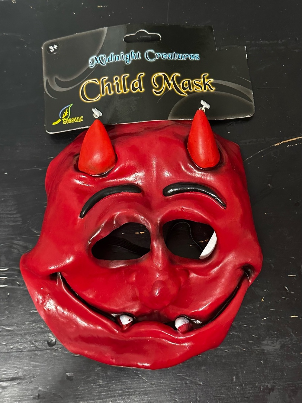 Red Devil Child Mask